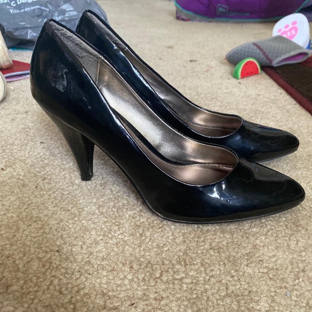 Black heels
